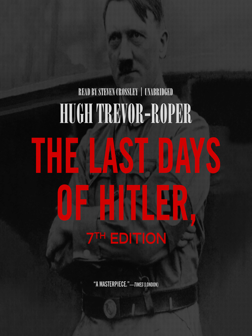 Title details for The Last Days of Hitler by Hugh Trevor-Roper - Available